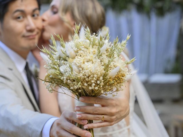 La boda de Alexandra y Li Tian en Caldes De Montbui, Barcelona 23