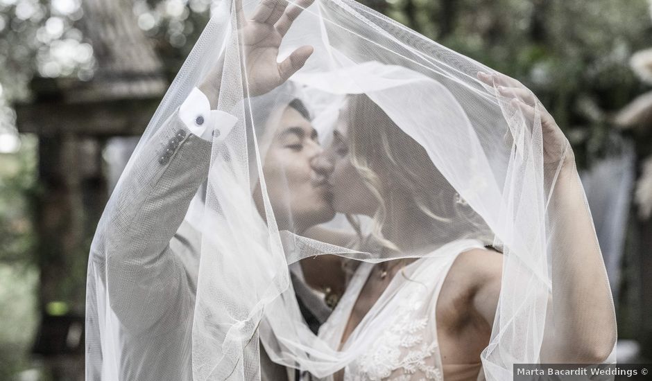 La boda de Alexandra y Li Tian en Caldes De Montbui, Barcelona