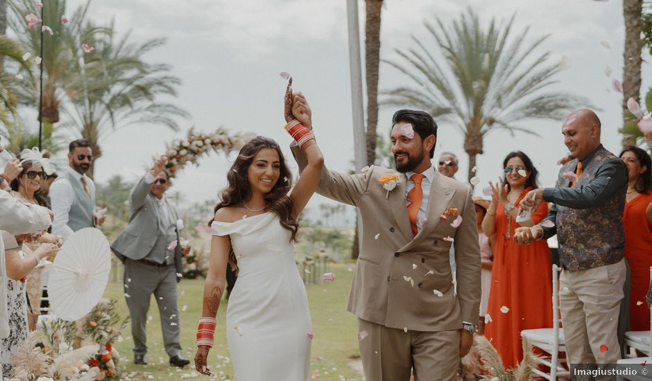 La boda de Karan y Seanne en Guia De Isora, Santa Cruz de Tenerife