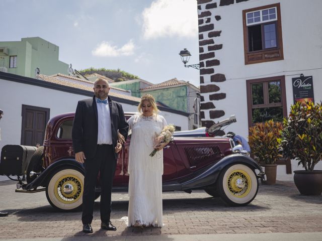 La boda de Ángel y Tania en Tazacorte, Santa Cruz de Tenerife 29