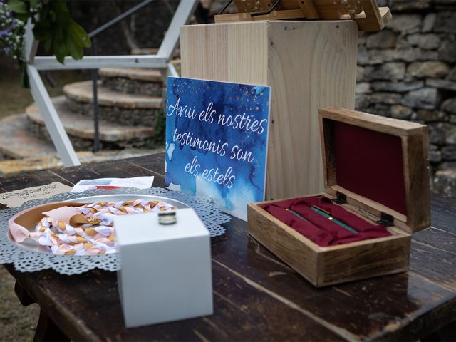 La boda de Ismael  y Esther en Sant Marti De Centelles, Barcelona 1