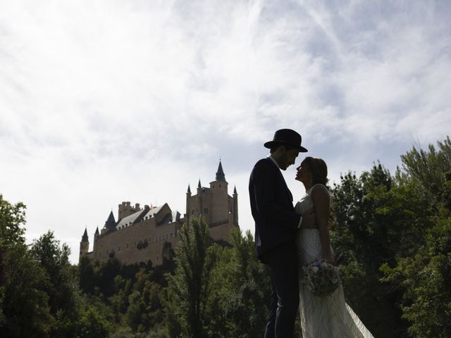 La boda de Jota y Ana en Torrecaballeros, Segovia 2
