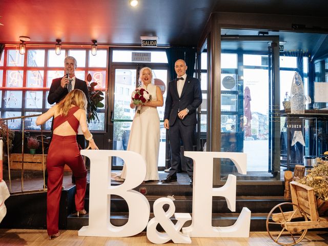 La boda de Beñat y Elisa en Bilbao, Vizcaya 42
