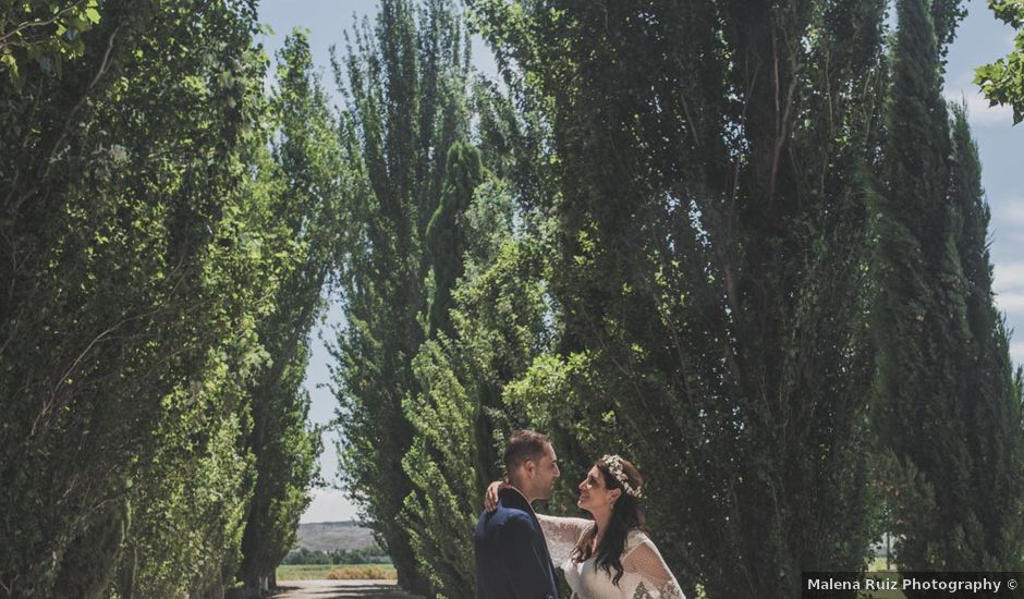 La boda de Alexander y Esther en Alfajarin, Zaragoza