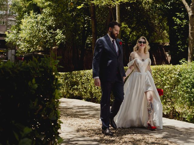 La boda de Sam y Sylvia en Madrid, Madrid 47