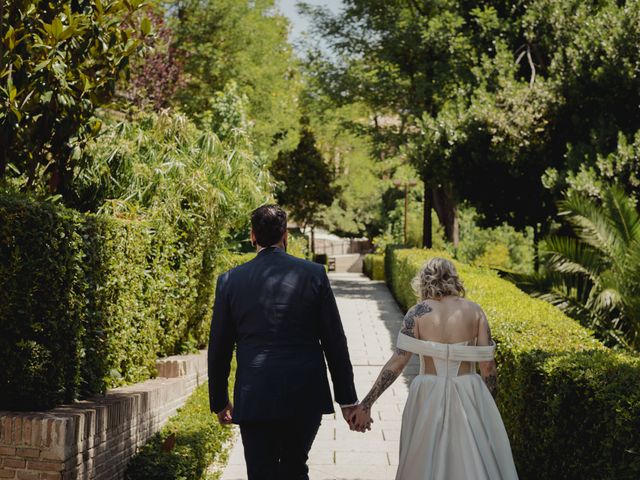La boda de Sam y Sylvia en Madrid, Madrid 49
