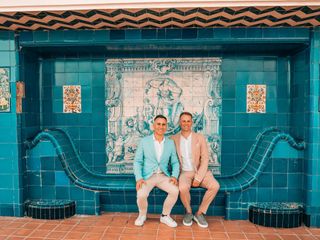 La boda de César y Stefan