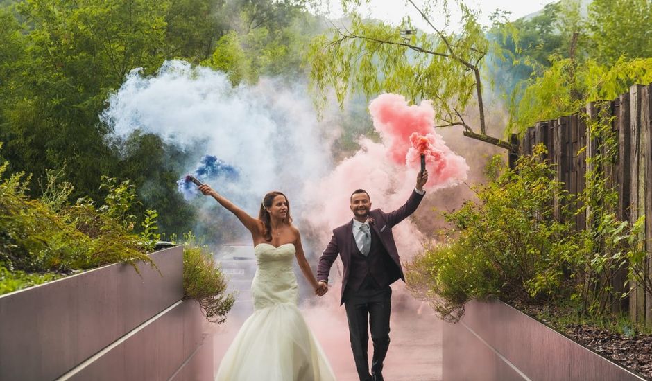 La boda de Eduardo  y Carolina  en La Vall De Bianya, Girona