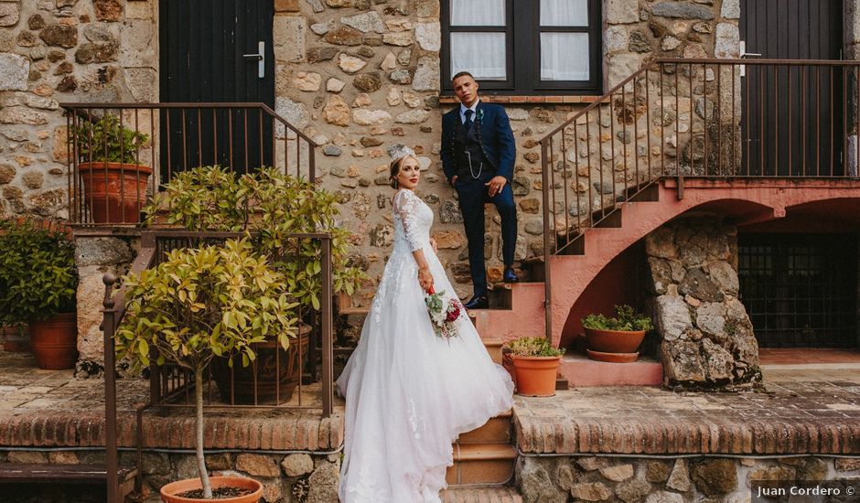 La boda de Abdel y Yvonne en Santa Cristina D'aro, Girona