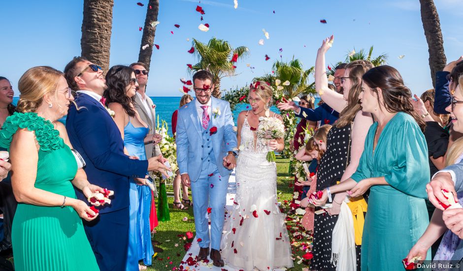 La boda de Justyna y Adam en Benalmadena Costa, Málaga