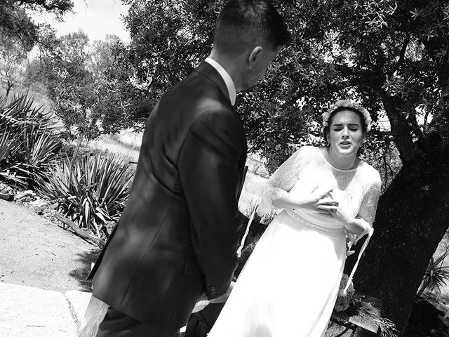 La boda de Alejandra y Ángel en La Roca De La Sierra, Badajoz 36