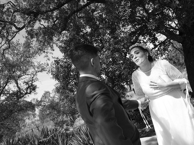 La boda de Alejandra y Ángel en La Roca De La Sierra, Badajoz 38