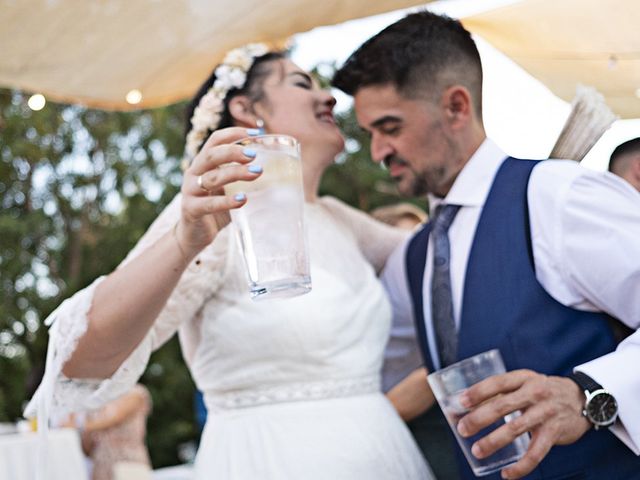 La boda de Alejandra y Ángel en La Roca De La Sierra, Badajoz 86