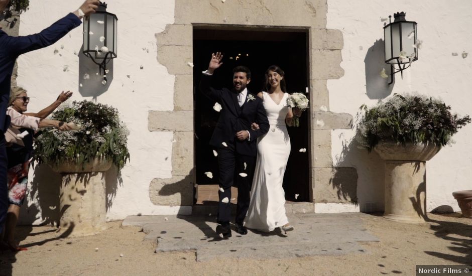 La boda de Andrés y Judit en Llafranc, Girona