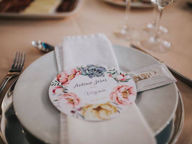 La boda de Virginia y Antonio Jesús en Carmona, Sevilla 40