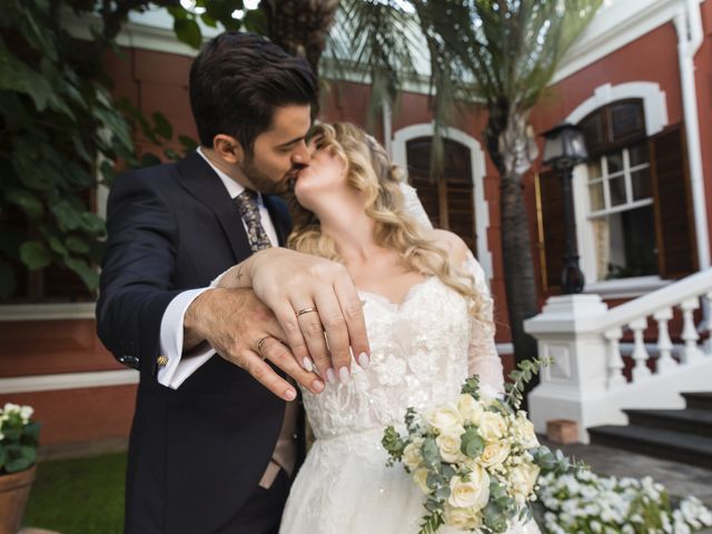 La boda de Angélica  y Alejandro en La Orotava, Santa Cruz de Tenerife 1
