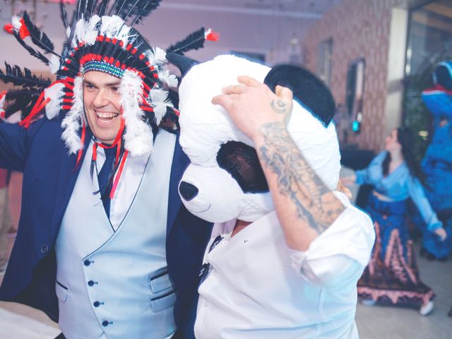 La boda de Jonathan y Rocío en Villafranca De Los Barros, Badajoz 76