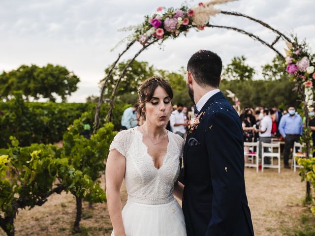 La boda de Alejandro y Patricia en Sant Cugat Sesgarrigues, Barcelona 64