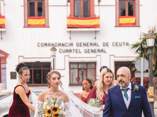 La boda de Ismael y Ana en Ceuta, Ceuta 7