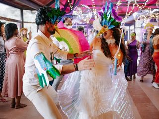 La boda de María y Augusto