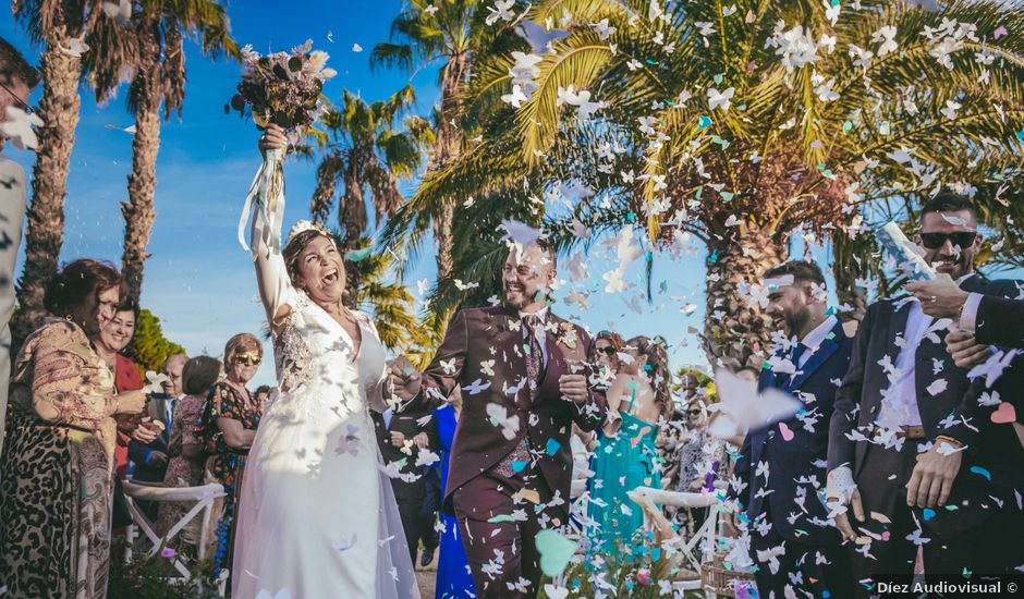 La boda de Cristian y Cinthia en Novelda, Alicante