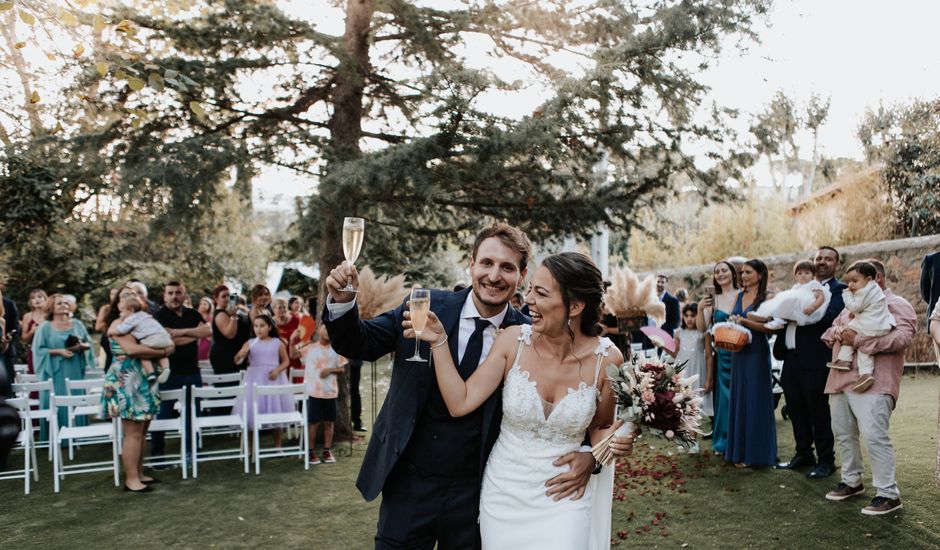 La boda de Marc y Estefanía  en Alella, Barcelona