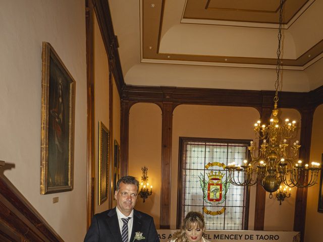 La boda de Domingo y Itahisa en La Orotava, Santa Cruz de Tenerife 35