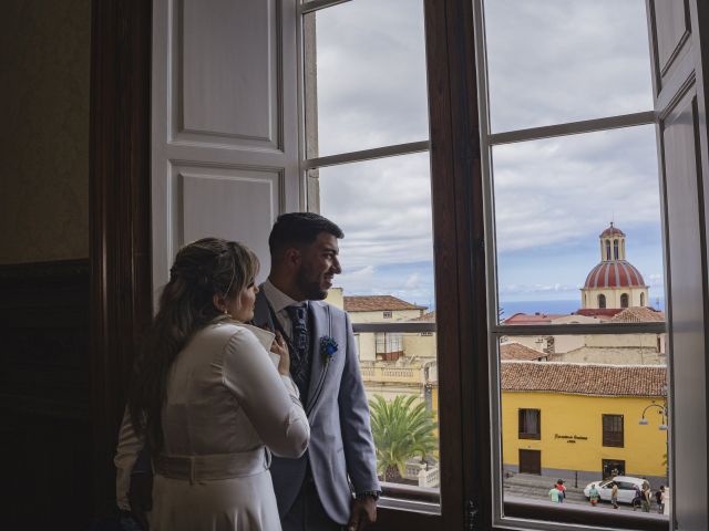 La boda de Domingo y Itahisa en La Orotava, Santa Cruz de Tenerife 41
