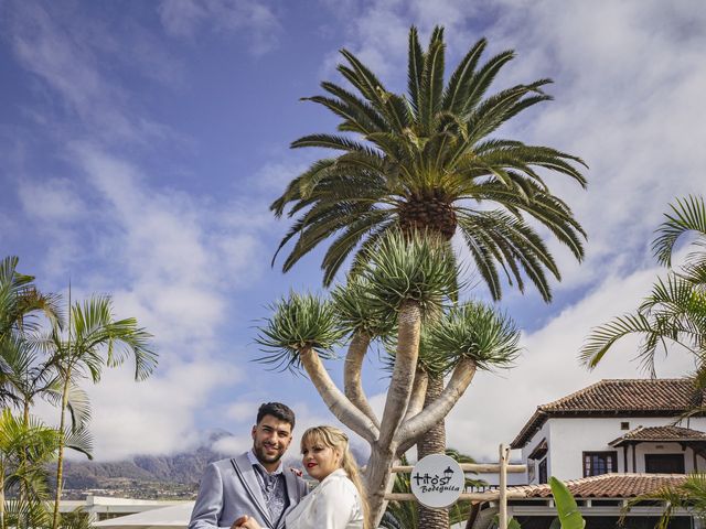 La boda de Domingo y Itahisa en La Orotava, Santa Cruz de Tenerife 71