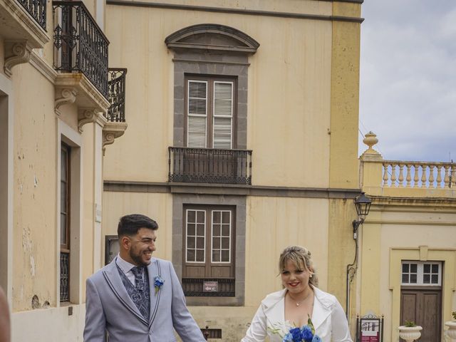 La boda de Domingo y Itahisa en La Orotava, Santa Cruz de Tenerife 72
