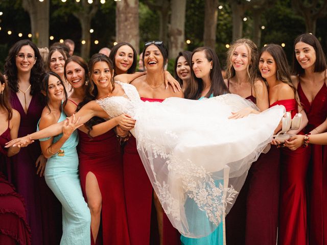 La boda de George Gudgeon y Gisela Vicien en Alella, Barcelona 1