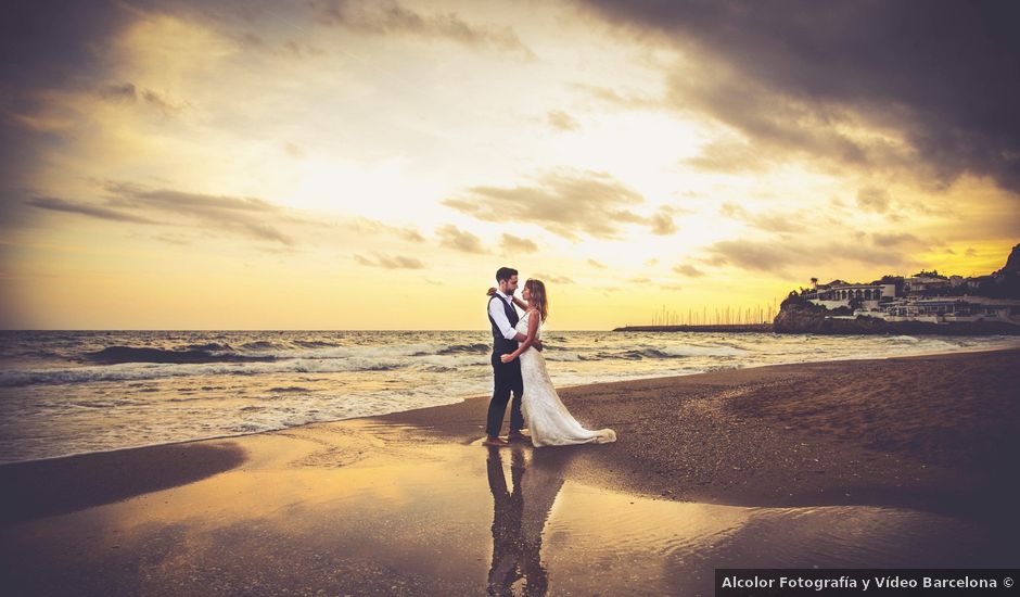 La boda de Albert y Alexandra en Sant Marti De Tous, Barcelona