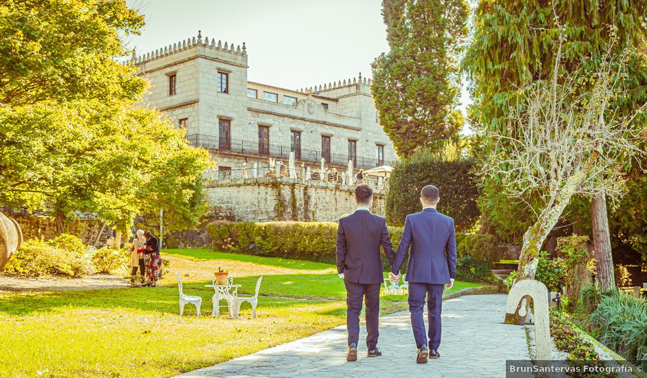 La boda de Santi y Martín en Redondela, Pontevedra