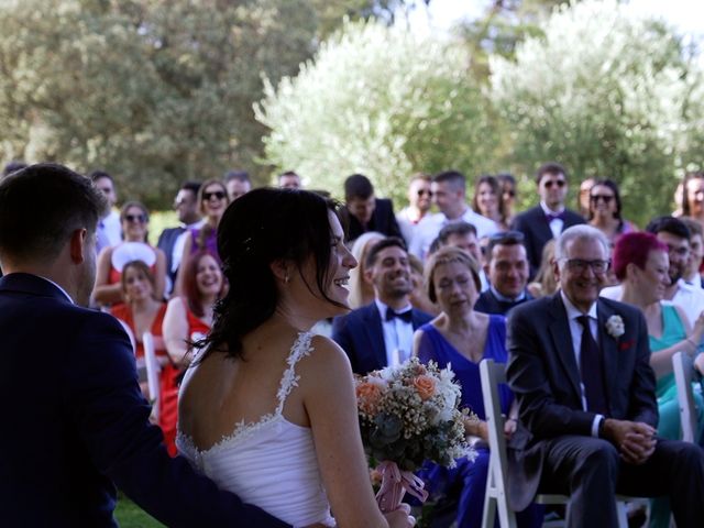 La boda de David y Núria en Vilafreser, Girona 17