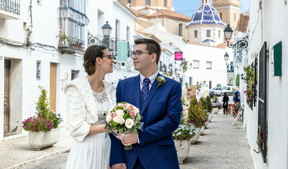 La boda de José y María en Altea, Alicante