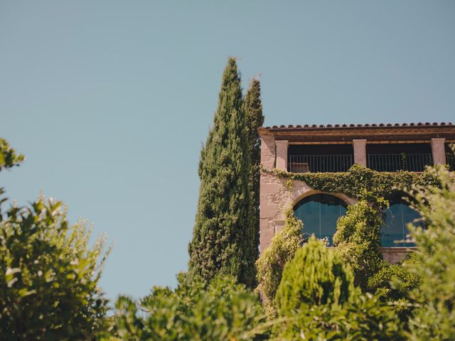 La boda de Francesc y Imma en Castelladral, Barcelona 1