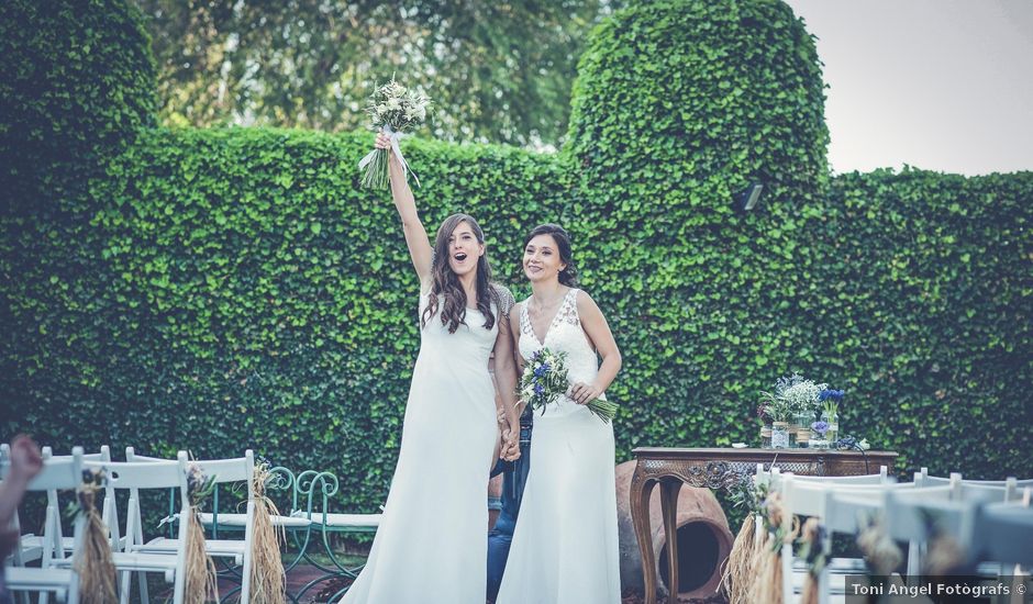 La boda de Lore y Nia en La Garriga, Barcelona