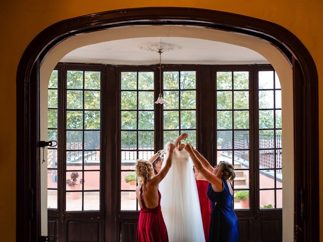 La boda de Carla y Alan en Sant Cugat Sesgarrigues, Barcelona 9