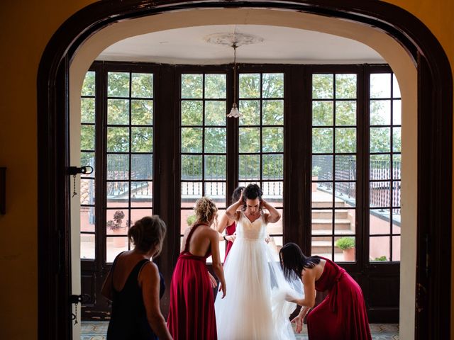 La boda de Carla y Alan en Sant Cugat Sesgarrigues, Barcelona 10