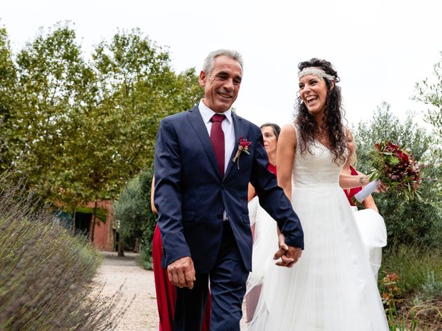La boda de Carla y Alan en Sant Cugat Sesgarrigues, Barcelona 35