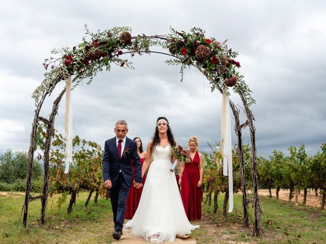 La boda de Carla y Alan en Sant Cugat Sesgarrigues, Barcelona 37