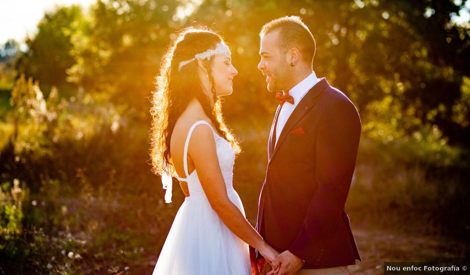 La boda de Carla y Alan en Sant Cugat Sesgarrigues, Barcelona