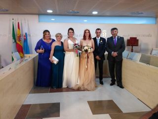 La boda de Sara María González Ruiz y María Moscoso Quintanilla