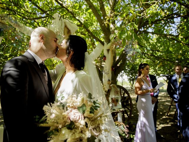 La boda de Rubén y Lucía en Daroca De Rioja, La Rioja 9