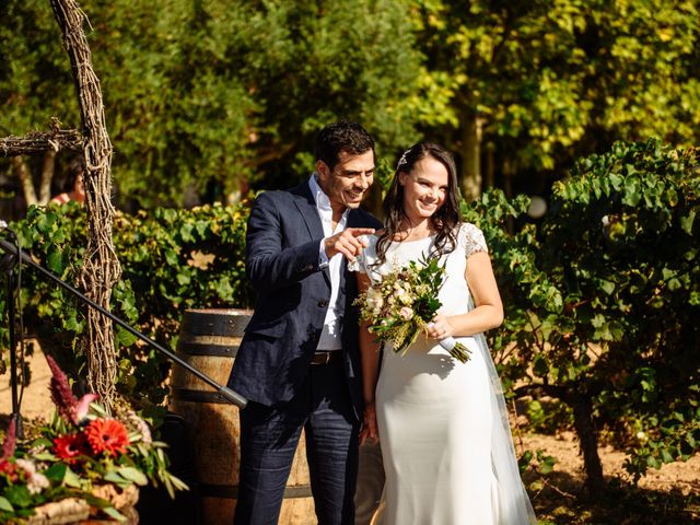 La boda de Gal y Agnes en Sant Cugat Sesgarrigues, Barcelona 38