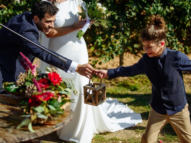 La boda de Gal y Agnes en Sant Cugat Sesgarrigues, Barcelona 42