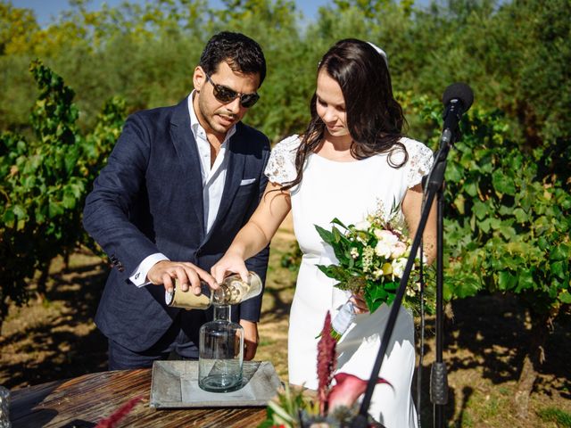 La boda de Gal y Agnes en Sant Cugat Sesgarrigues, Barcelona 45