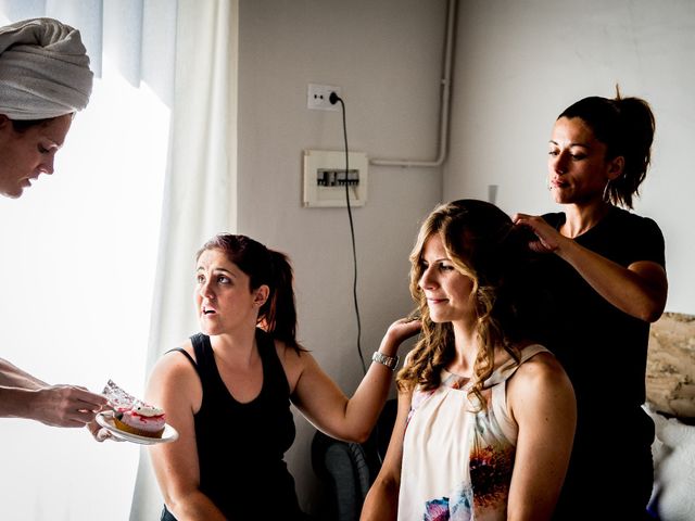 La boda de David y Maria en Vilanova I La Geltru, Barcelona 1