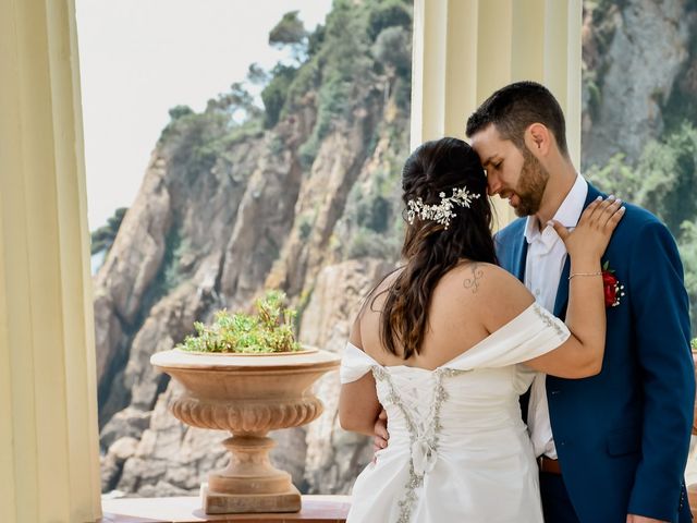 La boda de Fran y Lidia en Blanes, Girona 11