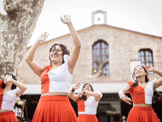 La boda de Enrique y Shery en Sant Fost De Campsentelles, Barcelona 35